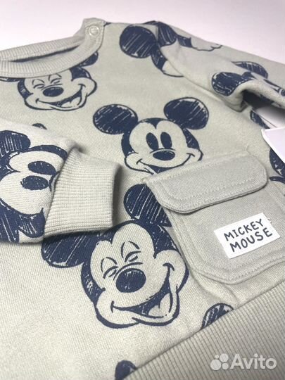 Костюм детский C&A новый, свитшот брюки, размер 62