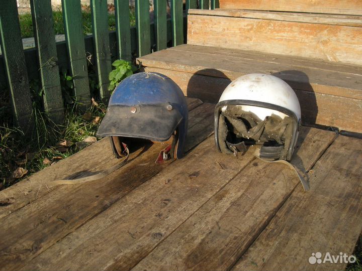 Каски строительные СССР мотошлем СССР ретро шлем