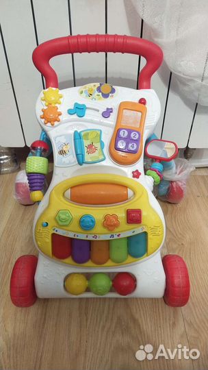 Каталка-ходунки BabyGo со светом и звуком