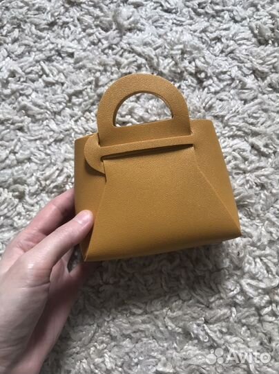 Новая детская сумка оранжевая с ручками