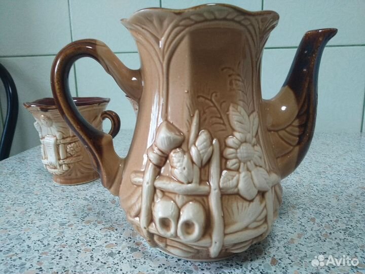 Чайный керамический набор из 7 предметов