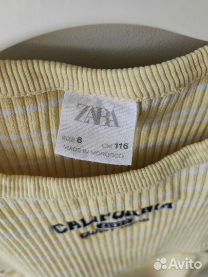 Летнее платье zara для девочки