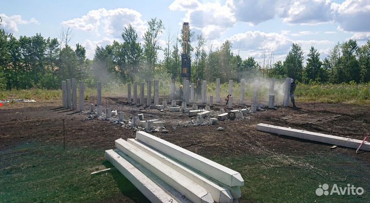 Фундамент жб сваи