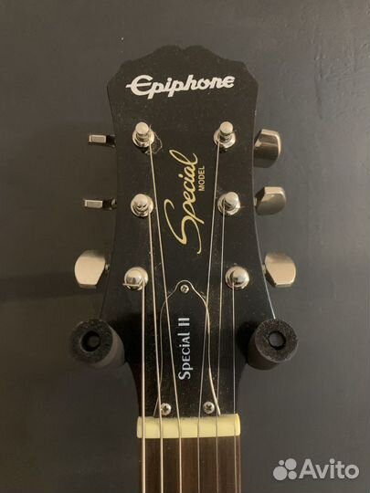 Электрогитара epiphone les paul special II черная