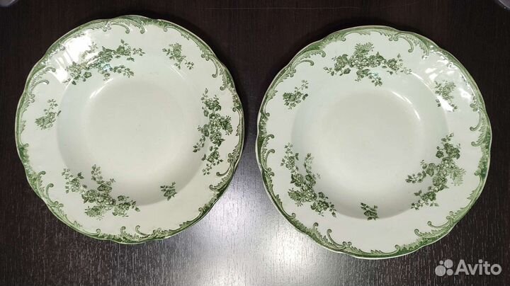 Тарелка фарфор Всеукртрест 1920-е, СССР