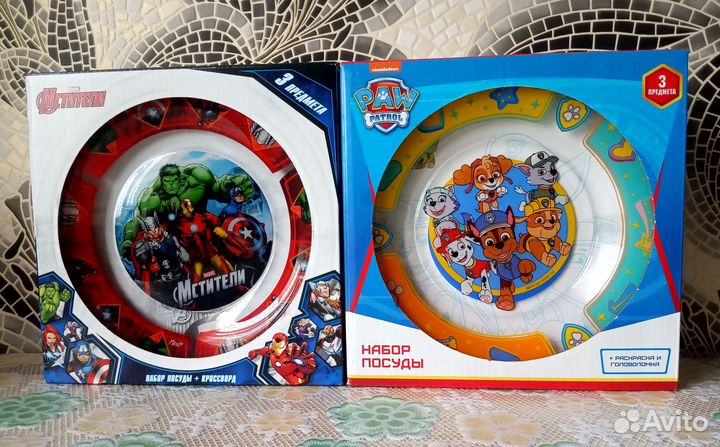 Набор детской посуды