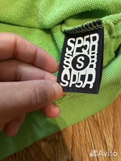 Толстовка sp5der hoodie slime thugger