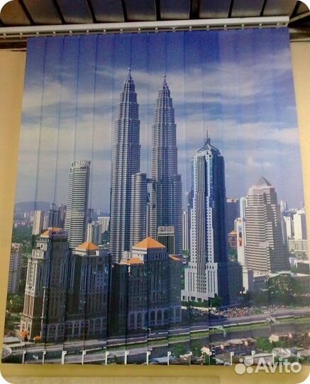 Вертикальные жалюзи с фотопечатью