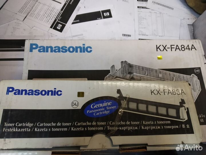 Барабан Panasonic KX-FA84A и картридж KX-FA83A