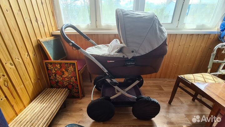 Коляска люлька peg perego