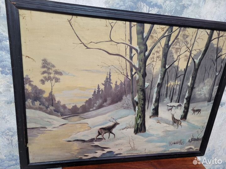 Старинная картина