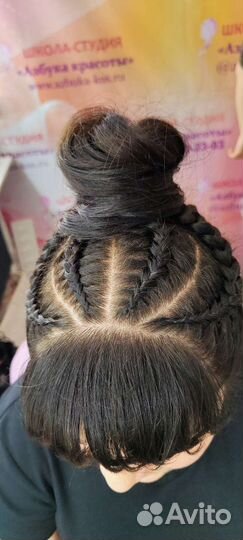 Плетение кос с канекалоном