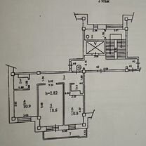 2-к. квартира, 62,7 м², 2/9 эт.