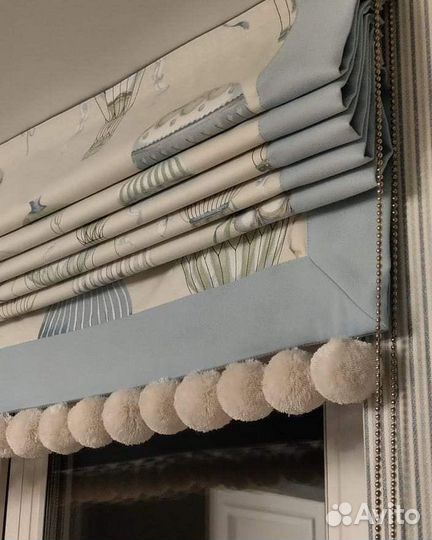 Пошив римских штор