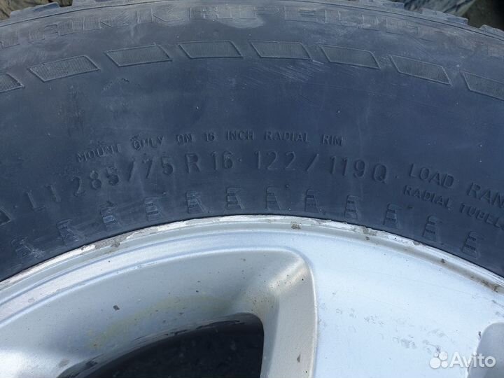 Колеса 285/75 r16 в сборе с дисками