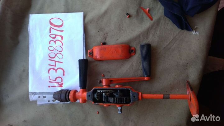 Дрель польская времен СССР двухскоростная