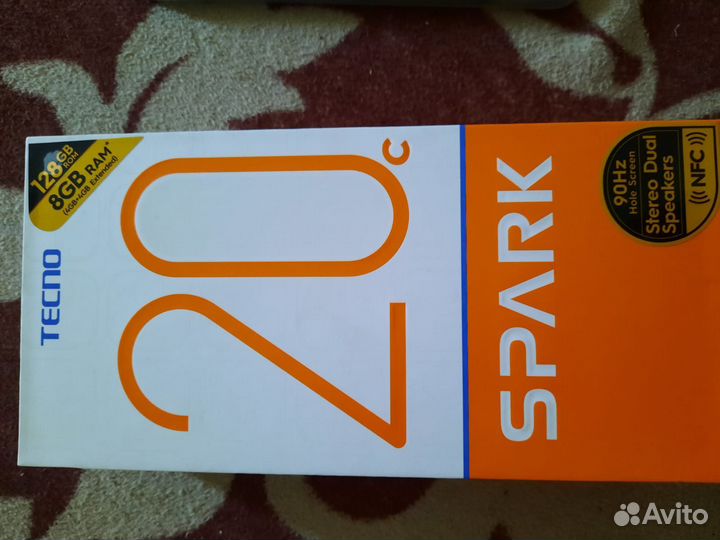 TECNO Spark 20с, 4/128 ГБ