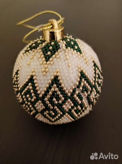 Новогодние шары, ручная работа