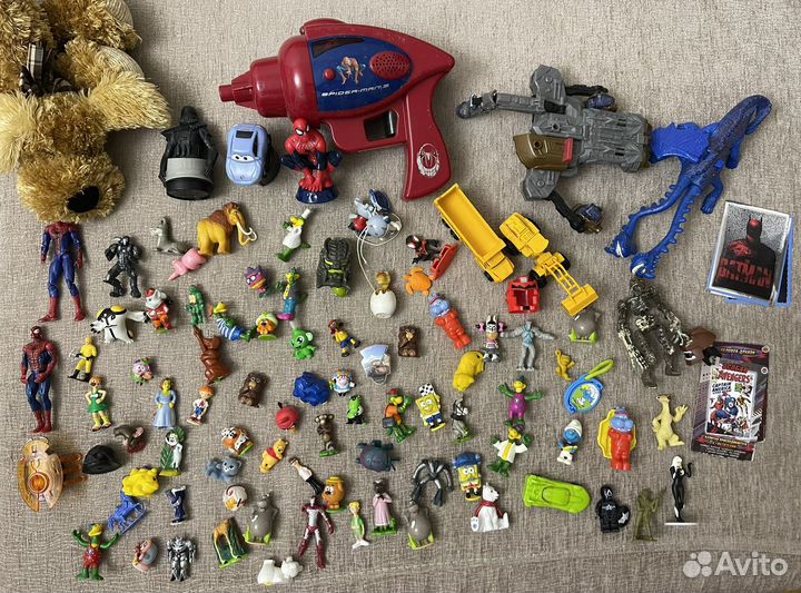 Человек паук Бэтмен Черепашки ниндзя toy biz