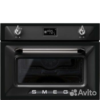 Духовой шкаф с функцией свч Smeg SF4920MCN