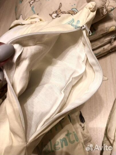 Бортики и комплект постельного белья