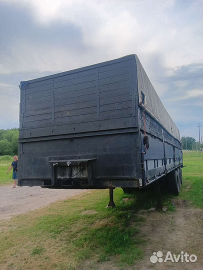 Полуприцеп бортовой Krone SDF24, 1990