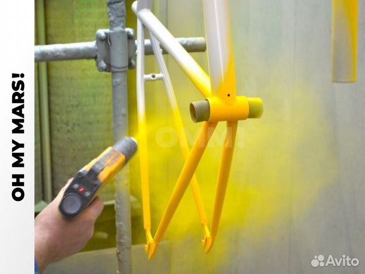 Порошковая покраска металлических деталей