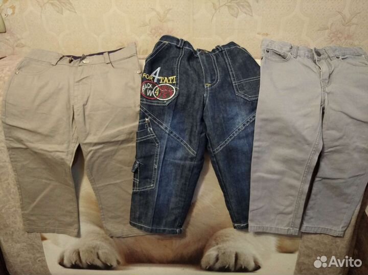 Штаны и джинсы на 92