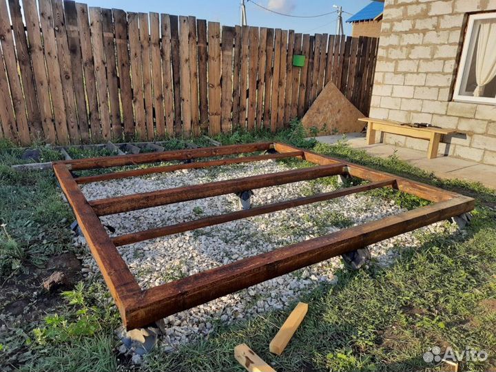 Строительсво террас беседок и веранд