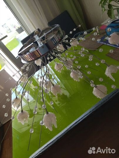 Люстра потолочная светодиодная бу