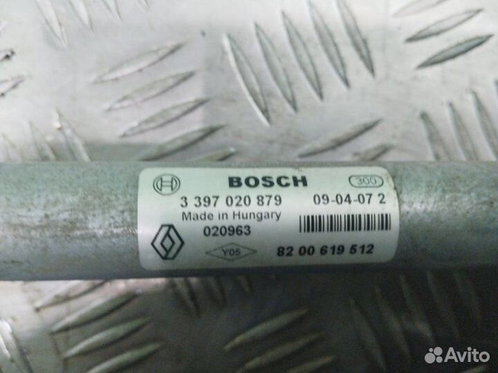 Моторчик,Трапеция дворников Renault Logan 1