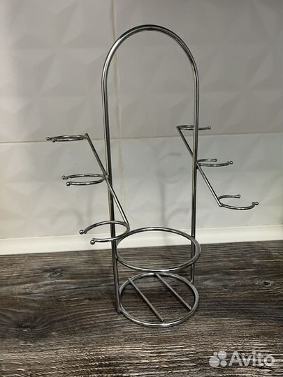 Подставка (держатель) под бутылку и рюмки