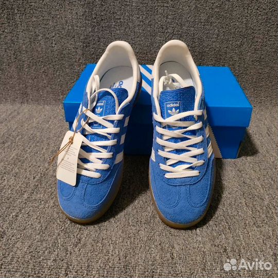 Adidas Gazelle Indoor iv Blue Fusion Gum