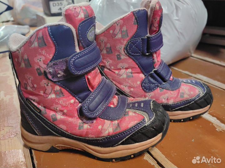 Ботинки зимние для девочки