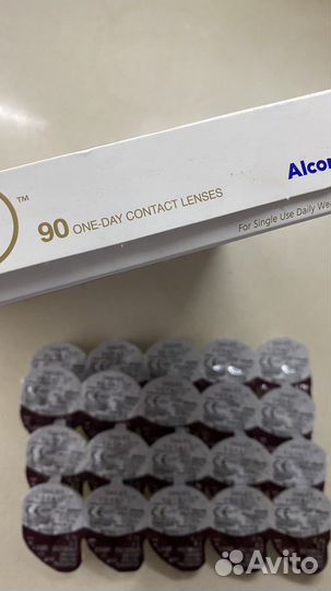 Линзы контактные однодневные Alcone