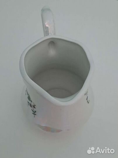 Молочник (сливочник) фарфоровый