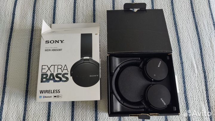 Беспроводные наушники Sony extra bass