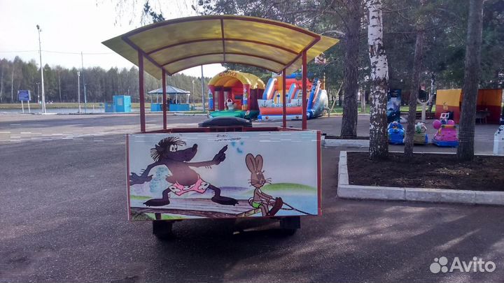 Прицеп паровозик