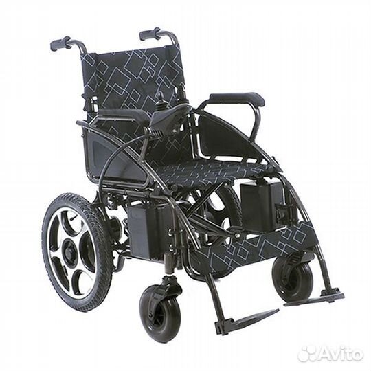 Кресло-коляска с электроприводом складное