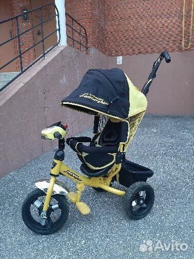 Велосипед-коляска детский lamborghini