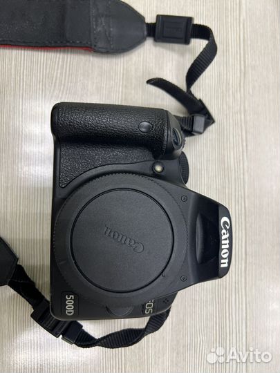Зеркальный фотоаппарат canon 500d