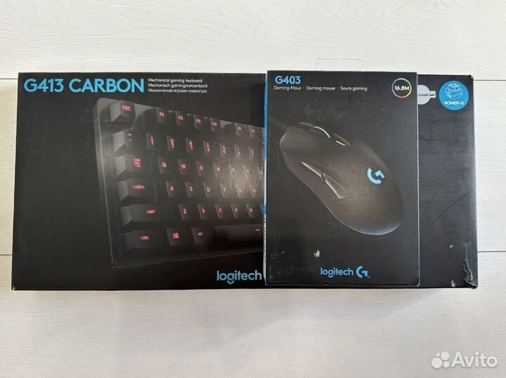 Клавиатура Logitech g413 carbon