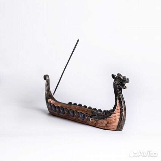 Подставка драккар для ароматических палочек