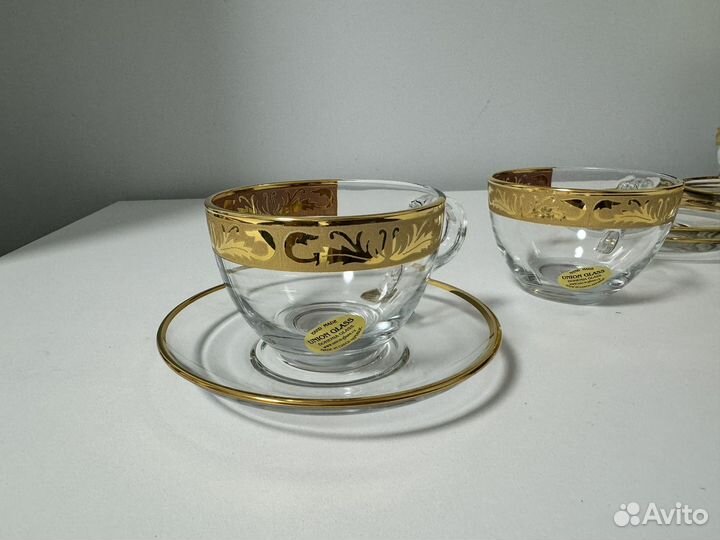 Чайный/кофейный сервиз на 6 персон, новый