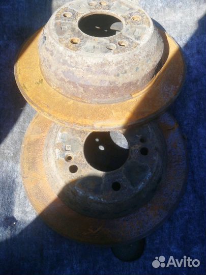 Диск тормозной задний хендай сантафе 2