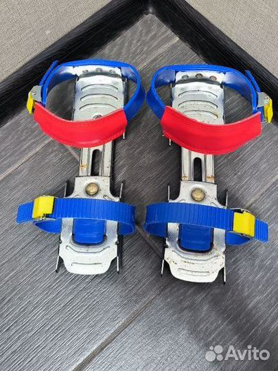 Коньки детские двухполозные раздвижные