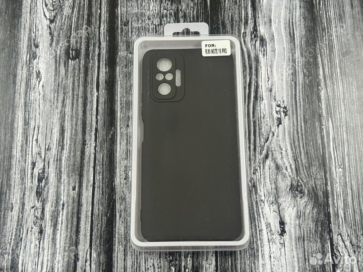 Чехол для Xiaomi Redmi Note 10 Pro черный