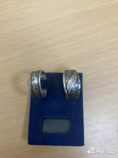 Серебряные серьги