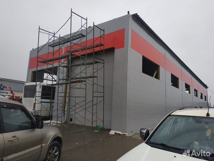 Сэндвич панели для быстровозводимых зданий