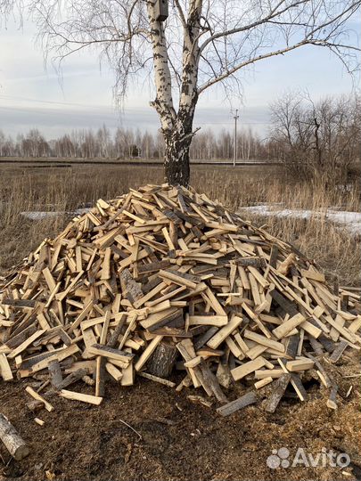 Дрова березовые. Колотые и в чурках